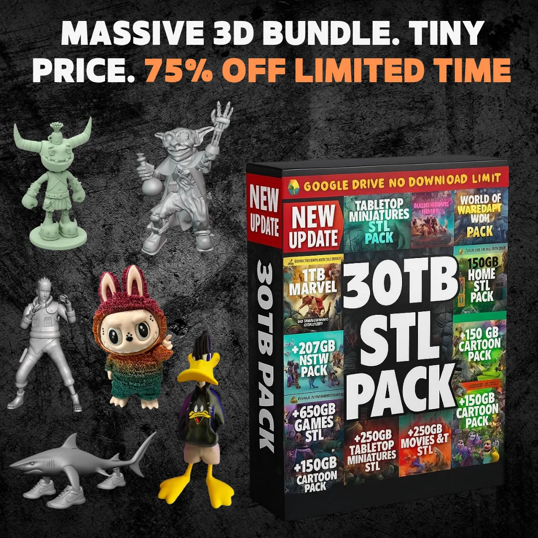 3D STL Pack