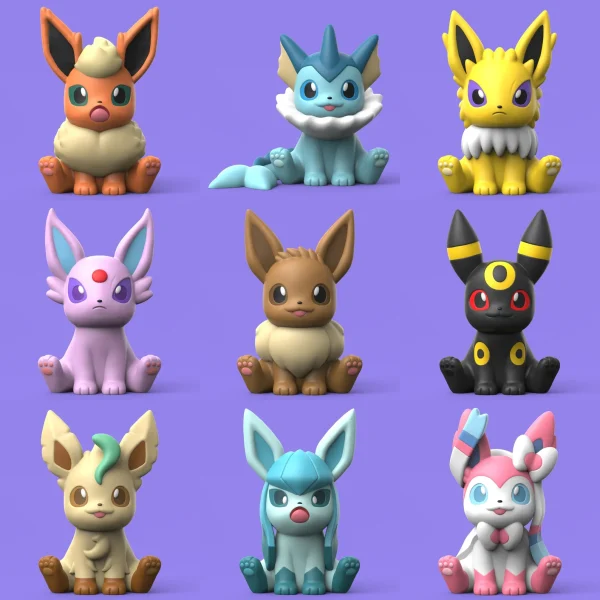 1200 Pokemon 3D Models Bundle