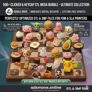 MEGA PACK – 500+ CLICKER STL BUNDLE
